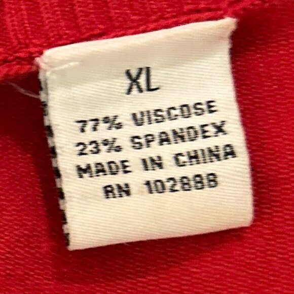WR SZXL Fur Collar (Removable) Red/ Black Floral cardigan Chic Whimdigoth Formal - Picture 9 of 10